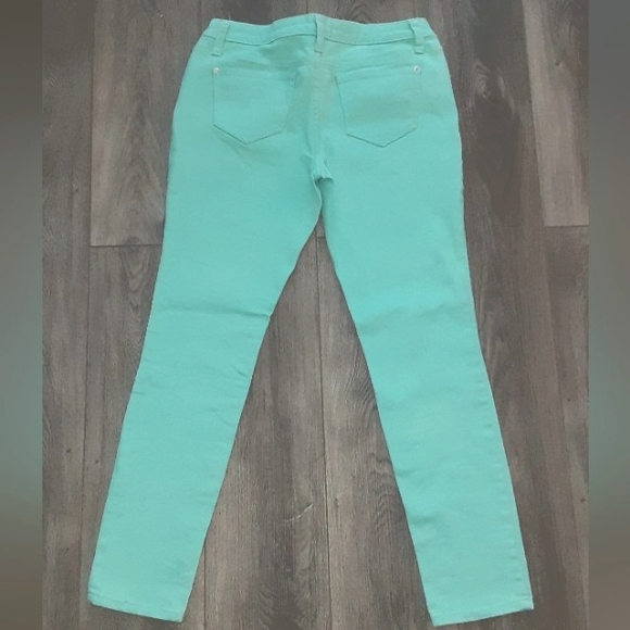 No boundaries womans turquoise jeggings - Picture 2 of 5